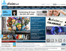 Tablet Screenshot of elreino.net